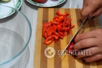 Салат с баклажанами - Шаг 4 Салат с баклажанами - Шаг 4