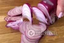 Салат с жареными баклажанами - Шаг 5 Салат с жареными баклажанами - Шаг 5