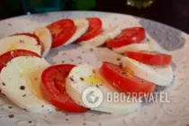 Салат "Капрезе" класичний - Крок 6 Салат "Капрезе" класичний - Крок 6
