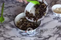 Салат с баклажанами и яйцом - Шаг 7 Салат с баклажанами и яйцом - Шаг 7