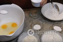 Заливной пирог с мясом - Крок 4 Заливной пирог с мясом - Крок 4