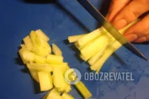 Салат з морської капусти з селерою - Крок 1 Салат з морської капусти з селерою - Крок 1