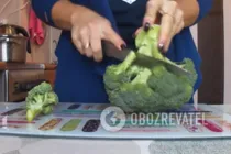 Салат с брокколи - Шаг 1 Салат с брокколи - Шаг 1
