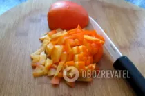 Салат с киви и яблоком - Шаг 2 Салат с киви и яблоком - Шаг 2