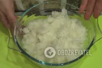 Салат с редькой и яйцом - Шаг 2 Салат с редькой и яйцом - Шаг 2