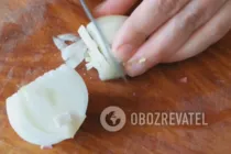 Салат из морской капусты с крабовыми палочками - Шаг 4 Салат из морской капусты с крабовыми палочками - Шаг 4