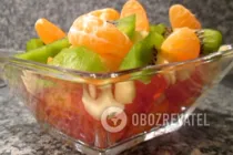 Салат с киви и яблоком - Шаг 7 Салат с киви и яблоком - Шаг 7