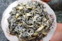 Салат из морской капусты с яйцом - Шаг 7 Салат из морской капусты с яйцом - Шаг 7