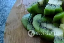 Салат с киви и яблоком - Шаг 4 Салат с киви и яблоком - Шаг 4
