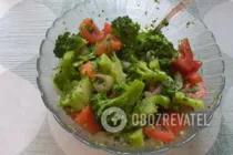Салат с брокколи - Шаг 8 Салат с брокколи - Шаг 8