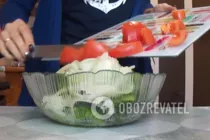 Салат с брокколи - Шаг 7 Салат с брокколи - Шаг 7