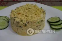 Салат с редькой и яйцом - Шаг 8 Салат с редькой и яйцом - Шаг 8