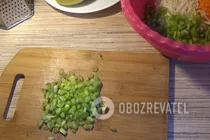 Салат с сельдереем - Шаг 3 Салат с сельдереем - Шаг 3