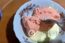 Салат "Королевский" с крабовыми палочками - Шаг 5 Салат "Королевский" с крабовыми палочками - Шаг 5