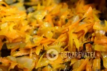 Салат с куриными сердечками - Шаг 4 Салат с куриными сердечками - Шаг 4