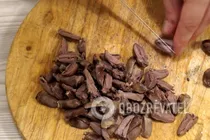 Салат с куриными сердечками - Шаг 5 Салат с куриными сердечками - Шаг 5