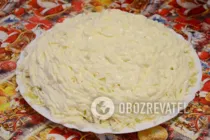 Салат "Невеста" с курицей - Шаг 6 Салат "Невеста" с курицей - Шаг 6