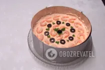 Салат "Королевский" с креветками - Шаг 7 Салат "Королевский" с креветками - Шаг 7