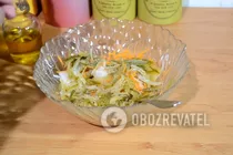 Салат из куриных сердечек с морковью и луком - Шаг 6 Салат из куриных сердечек с морковью и луком - Шаг 6