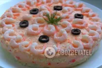 Салат "Королевский" с крабовыми палочками - Шаг 9 Салат "Королевский" с крабовыми палочками - Шаг 9