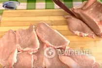 Крученики с подливой - Шаг 1 Крученики с подливой - Шаг 1