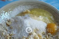Заливной пирог с персиками - Шаг 3 Заливной пирог с персиками - Шаг 3