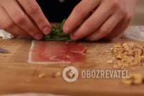 Салат с грушей и хамоном - Шаг 5 Салат с грушей и хамоном - Шаг 5