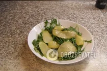 Салат с грушей и сыром - Шаг 7 Салат с грушей и сыром - Шаг 7