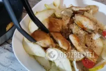 Салат с грушей и курицей - Шаг 6 Салат с грушей и курицей - Шаг 6