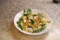 Салат с грушей и сыром - Шаг 8 Салат с грушей и сыром - Шаг 8