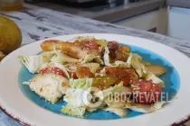 Салат с грушей и курицей - Шаг 7 Салат с грушей и курицей - Шаг 7