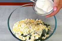 Заливной пирог с яйцом и луком - Шаг 4 Заливной пирог с яйцом и луком - Шаг 4