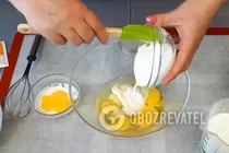 Заливной пирог с яйцом и луком - Шаг 6 Заливной пирог с яйцом и луком - Шаг 6