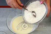 Заливной пирог с яйцом и луком - Шаг 7 Заливной пирог с яйцом и луком - Шаг 7