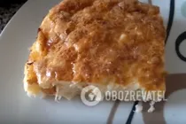 Заливной пирог с капустой на майонезе - Шаг 7 Заливной пирог с капустой на майонезе - Шаг 7