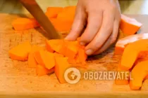 Салат с тыквой и курицей - Шаг 1 Салат с тыквой и курицей - Шаг 1
