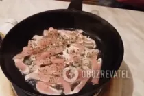 Салат со спаржей и курицей - Шаг 3 Салат со спаржей и курицей - Шаг 3