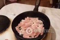 Салат со спаржей и курицей - Шаг 2 Салат со спаржей и курицей - Шаг 2