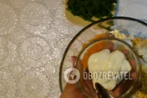 Салат зі спаржею та кукурудзою - Крок 5 Салат зі спаржею та кукурудзою - Крок 5