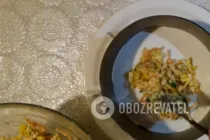 Салат зі спаржею та кукурудзою - Крок 6 Салат зі спаржею та кукурудзою - Крок 6
