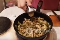 Салат со спаржей и курицей - Шаг 7 Салат со спаржей и курицей - Шаг 7