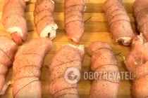 Крученики с подливой - Шаг 4 Крученики с подливой - Шаг 4