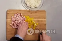 Салат с рисом и овощами - Шаг 2 Салат с рисом и овощами - Шаг 2