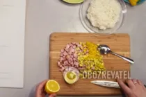 Салат с рисом и овощами - Шаг 4 Салат с рисом и овощами - Шаг 4