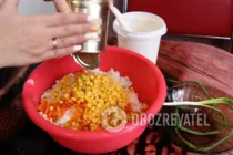 Салат з рисом і сардинами - Крок 6 Салат з рисом і сардинами - Крок 6