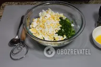 Заливной пирог с зеленым луком и яйцом - Шаг 1 Заливной пирог с зеленым луком и яйцом - Шаг 1