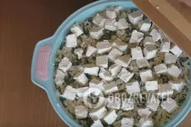 Заливной пирог с сыром "Фета" - Шаг 10 Заливной пирог с сыром "Фета" - Шаг 10