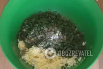 Заливной пирог с сыром "Фета" - Шаг 4 Заливной пирог с сыром "Фета" - Шаг 4