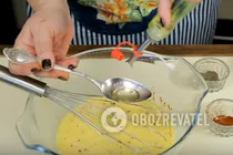 Заливний пиріг з лавашу - Крок 4 Заливний пиріг з лавашу - Крок 4