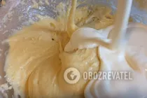 Заливной пирог с курицей и сыром - Шаг 5 Заливной пирог с курицей и сыром - Шаг 5